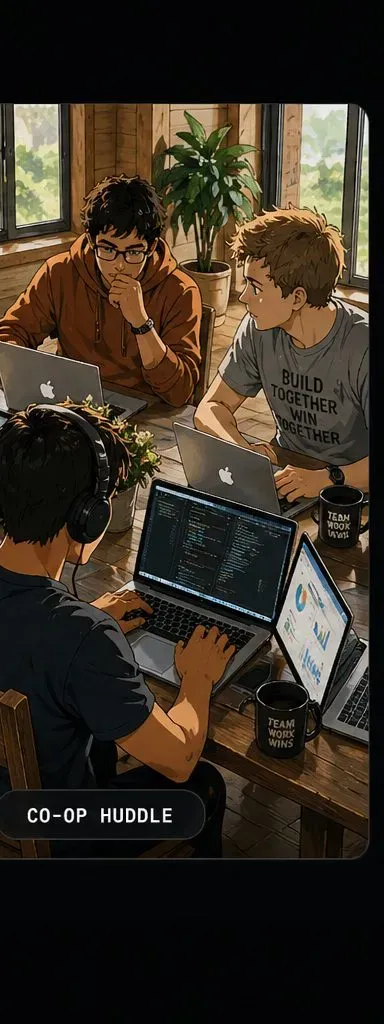 Members collaborating on video call