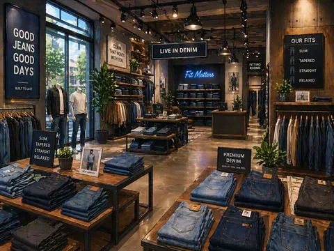 Fashion retail interior